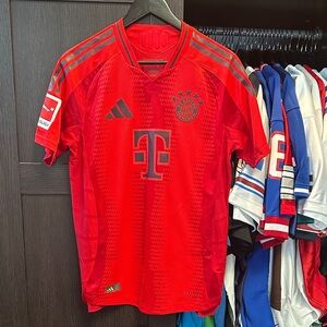 Thomas Müller Bayern Munich adidas Away Authentic Player Jersey - Red - Medium